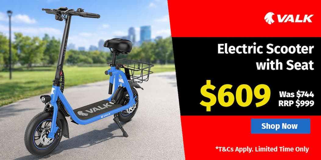 Electric Scooter with Seat