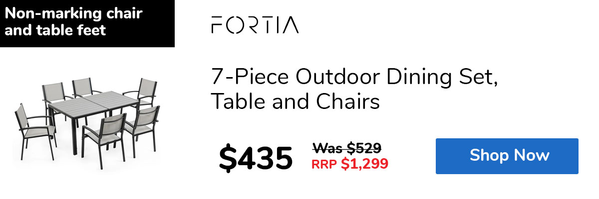 7-Piece Outdoor Dining Set, Table and Chairs
