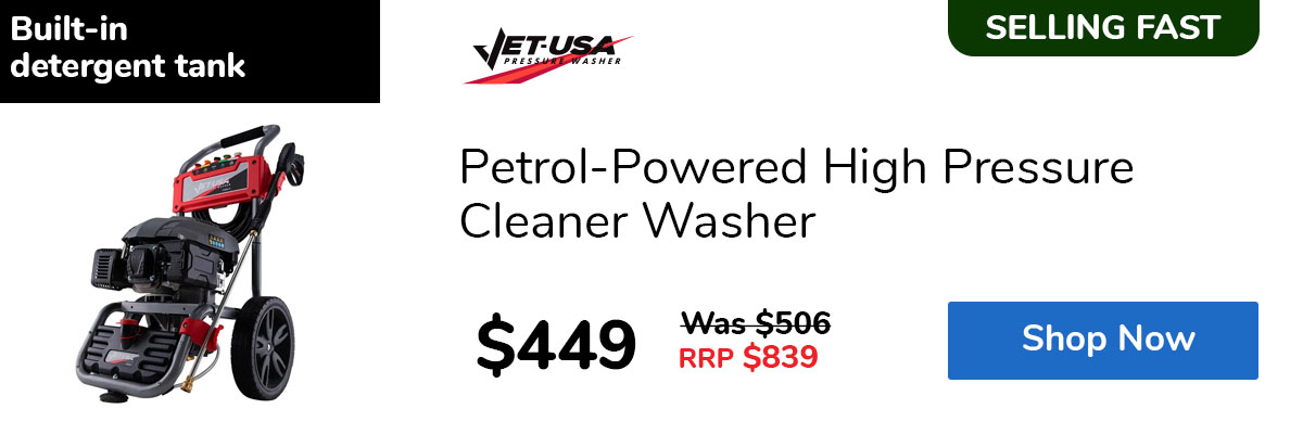 Petrol-Powered High Pressure Cleaner Washer
