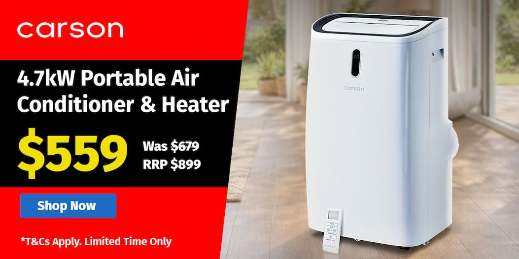 4.7kW Portable Air Conditioner & Heater