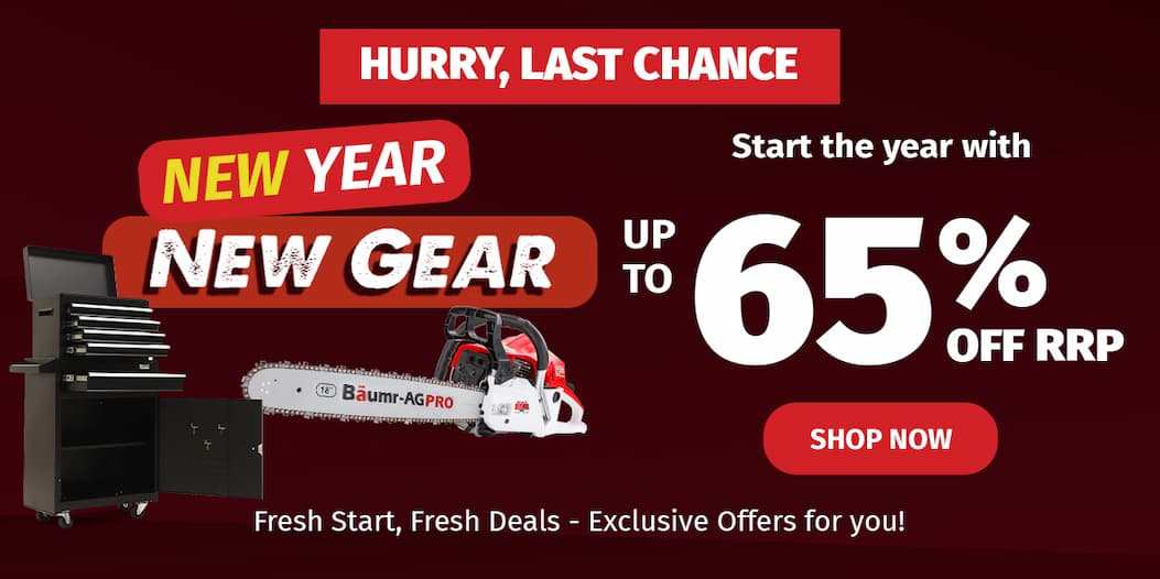 New Year New Gear Up To 65% Off RRP