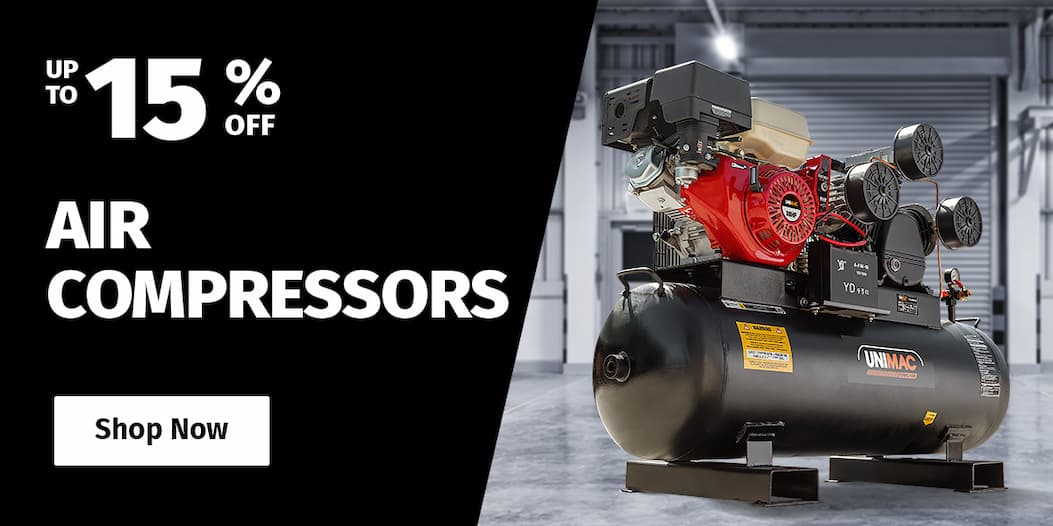 AIR COMPRESSORS UP TO 15% OFF