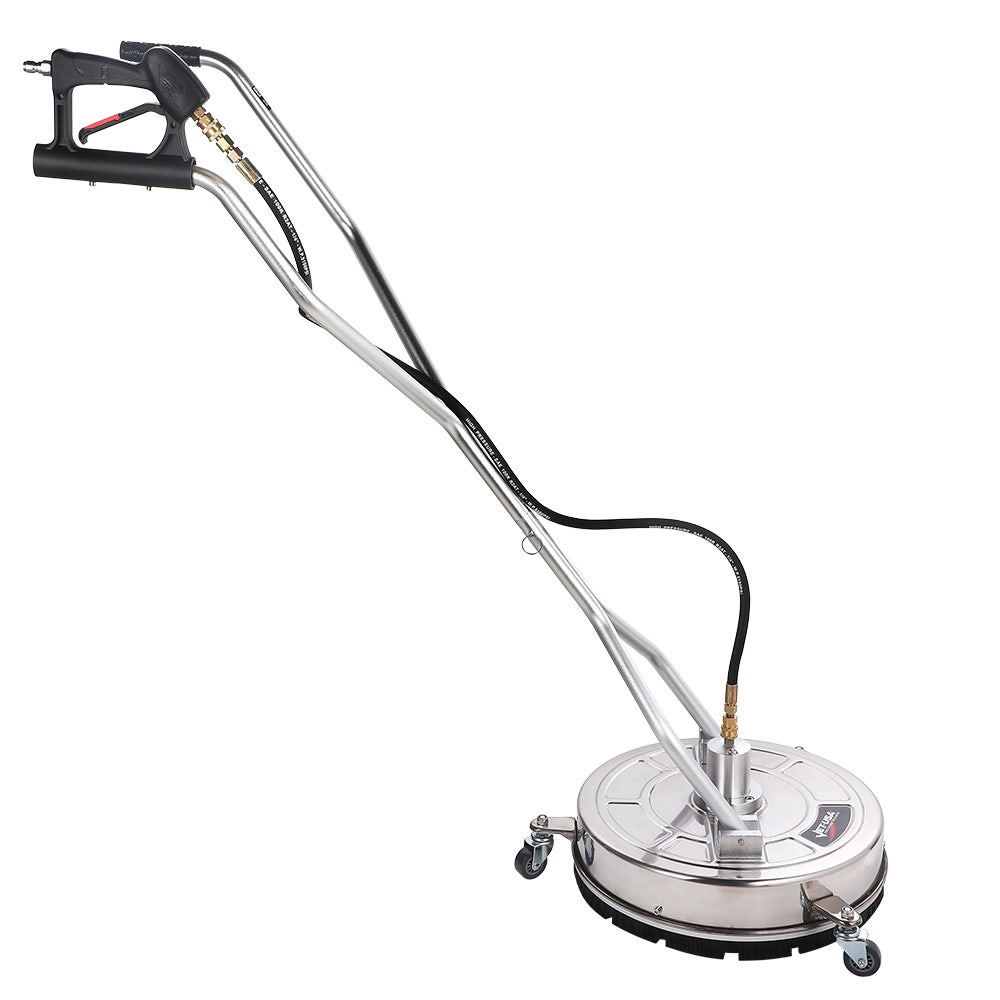 Image of JET-USA 18" Stainless Steel Pressure Washer Surface Cleaner with Yoke Handlebar