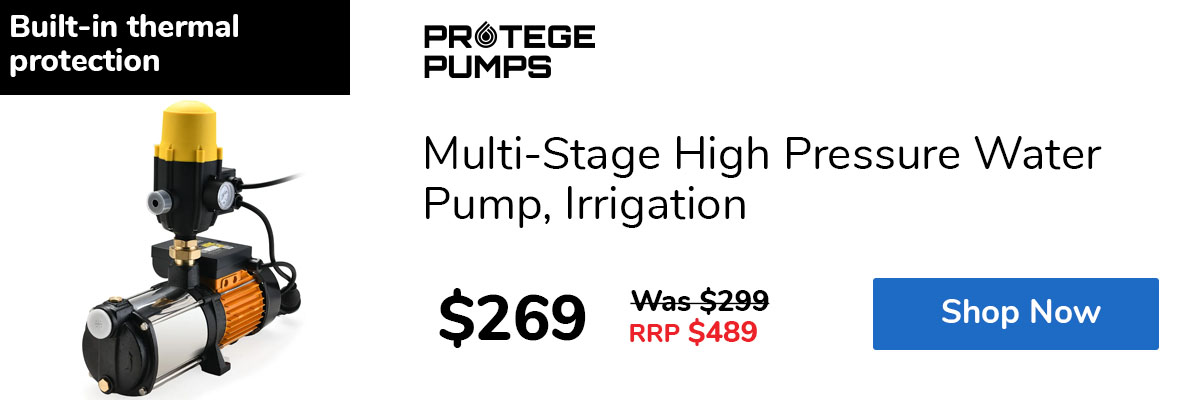 Multi-Stage High Pressure Water Pump, Irrigation