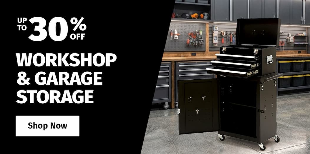 Workshop & Garage Storage UP TO 30% OFF