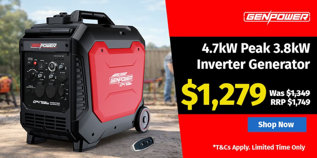 4.7kW Peak 3.8kW Inverter Generator