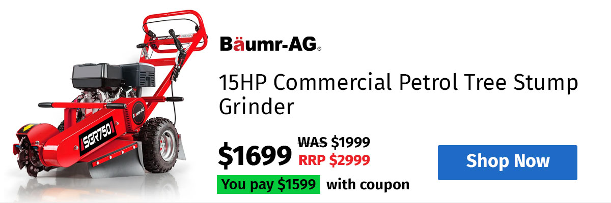 BAUMR-AG 15HP Commercial Petrol Tree Stump Grinder
