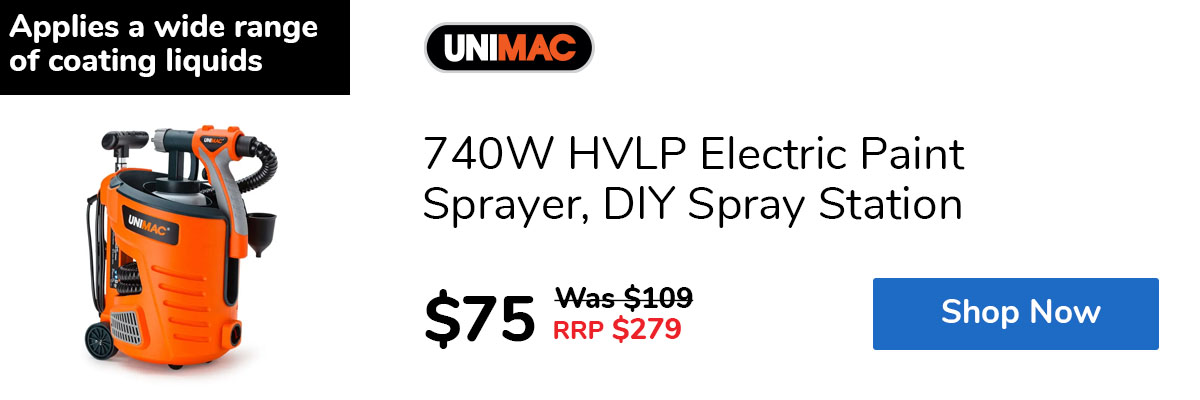 740W HVLP Electric Paint Sprayer, DIY Spray Station