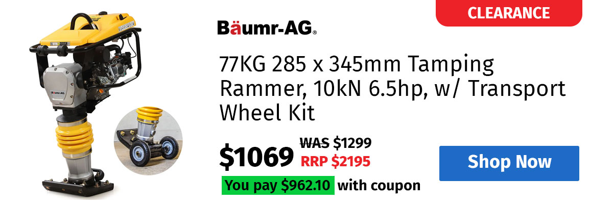 77kg 285x345mm Tamping Rammer