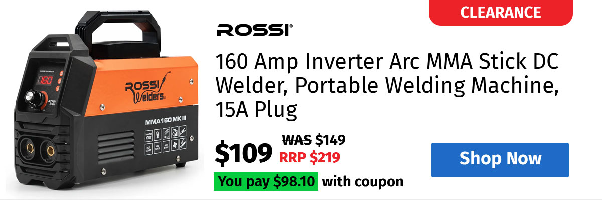 160 Amp Inverter Arc MMA Stick DC Welder