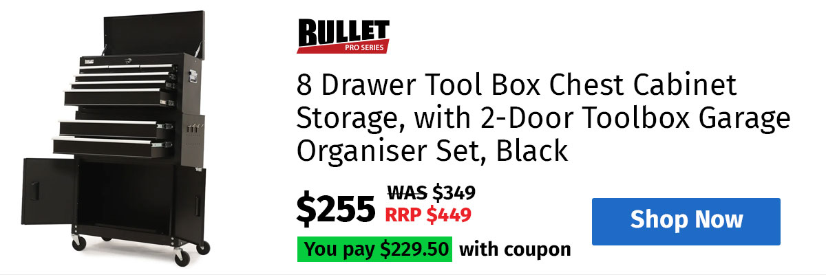 8 Drawer Tool Box Cabinet