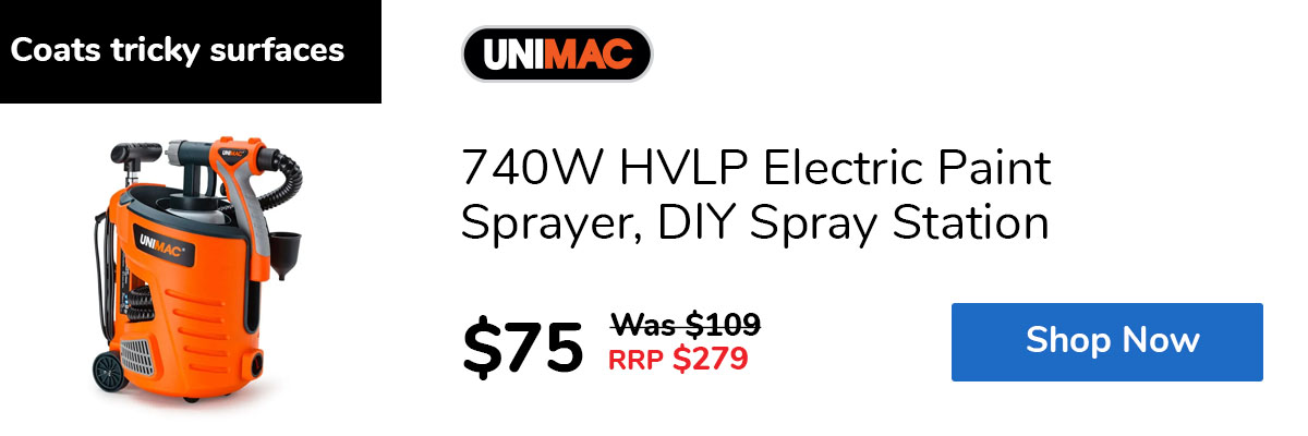 740W HVLP Electric Paint Sprayer, DIY Spray Station