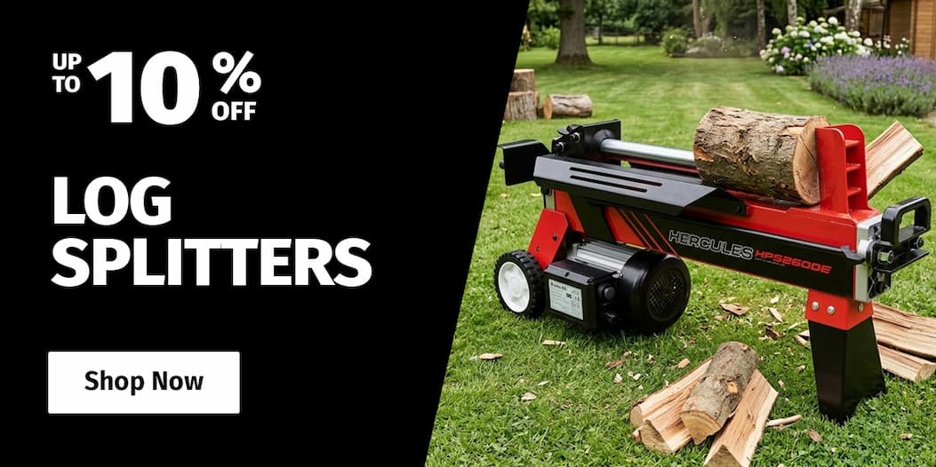 LOG SPLITTERS UP TO 10% OFF