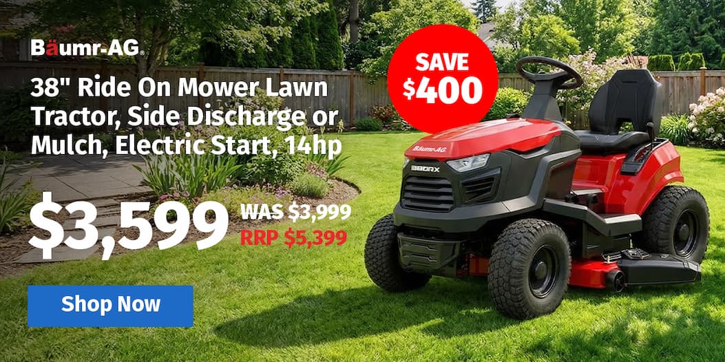38"  Ride On Mower