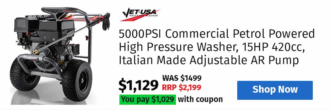 MICHIGAN 18HP 420cc Petrol Commercial Wood Chipper, Towable, Tree Mulcher - Ravenger 1950