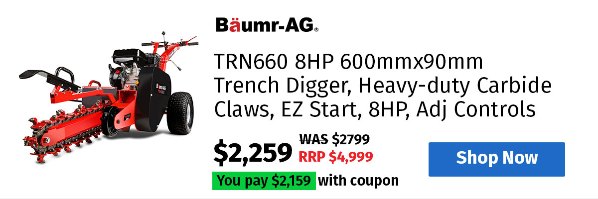 BAUMR-AG 15HP Commercial Petrol Tree Stump Grinder