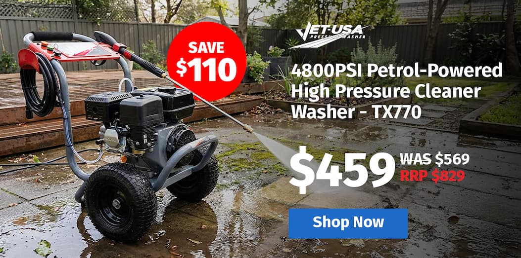 4800PSI Petrol Pressure Washer