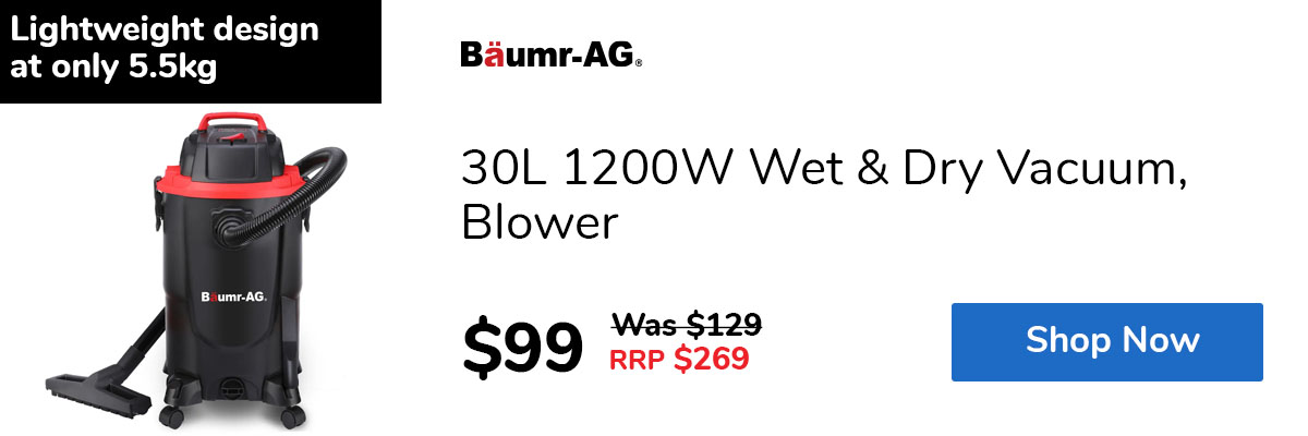 30L 1200W Wet & Dry Vacuum, Blower