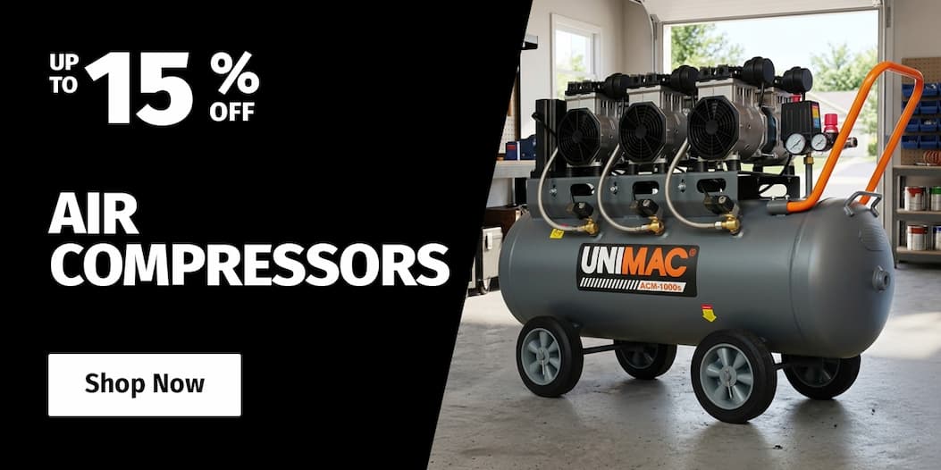 AIR COMPRESSORS UP TO 15% OFF