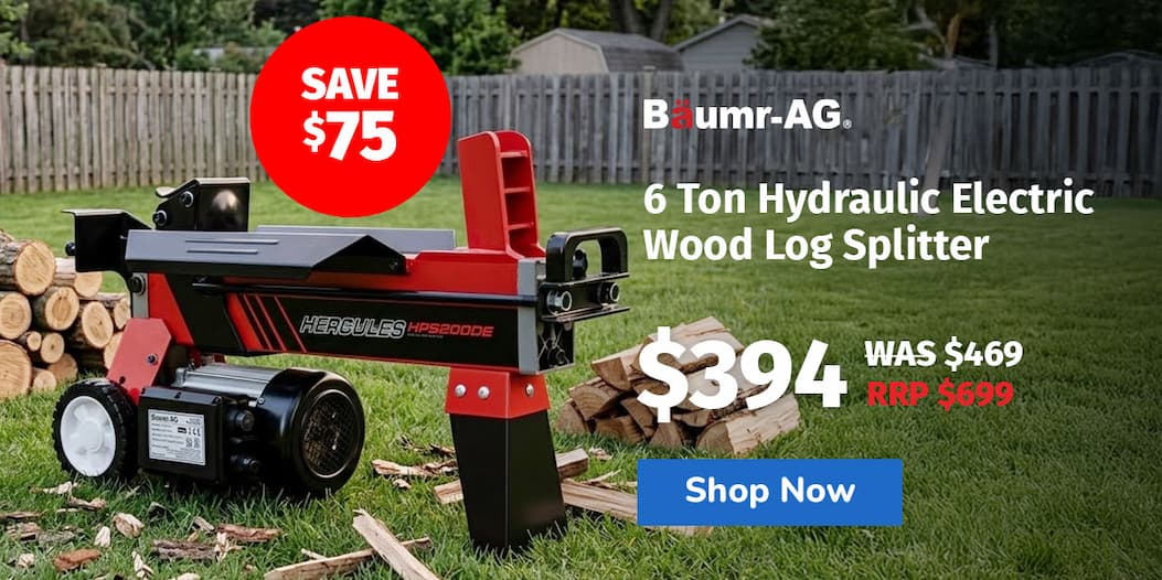 BAUMR-AG 6 Ton Hydraulic Electric Wood Log Splitter