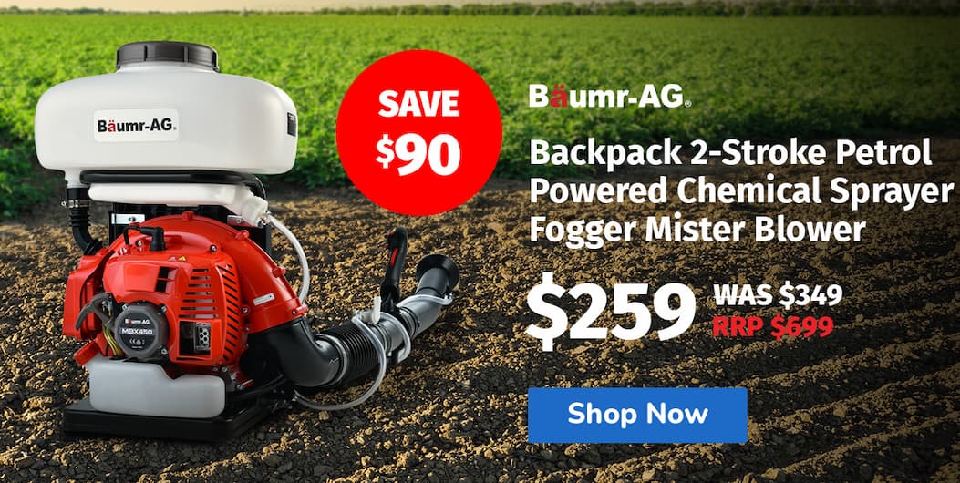 BAUMR-AG Backpack 2-Stroke Petrol Powered Chemical Sprayer