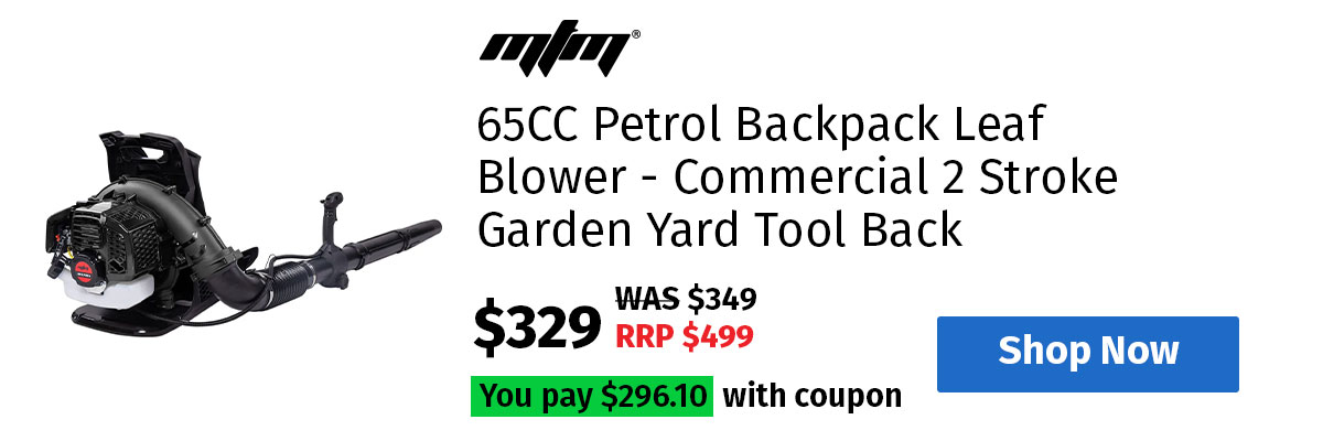 MTM 65CC Petrol Backpack Leaf Blower