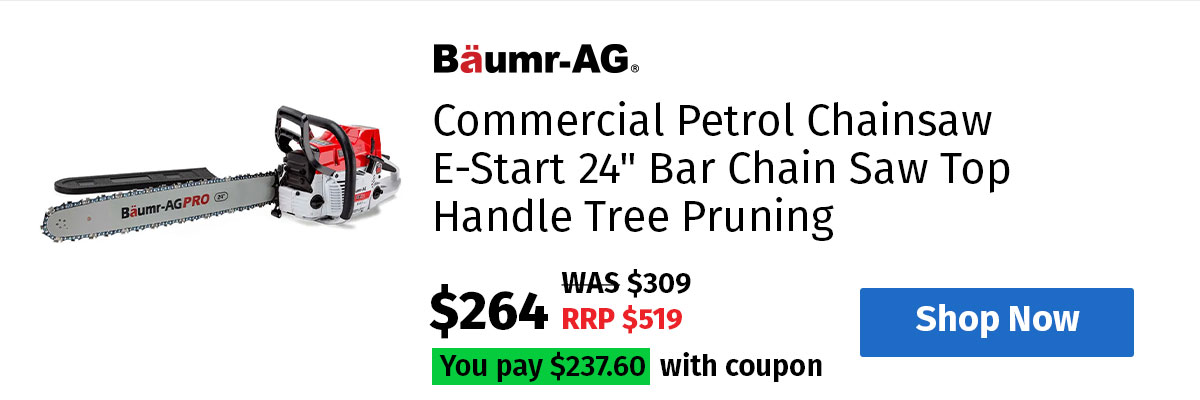 BAUMR-AG Commercial Petrol Chainsaw