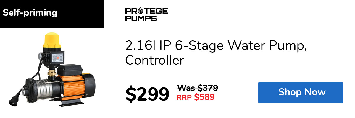 2.16HP 6-Stage Water Pump, Controller