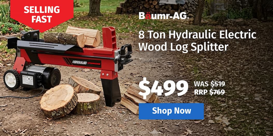 BAUMR-AG 8 Ton Hydraulic Electric Wood Log Splitter