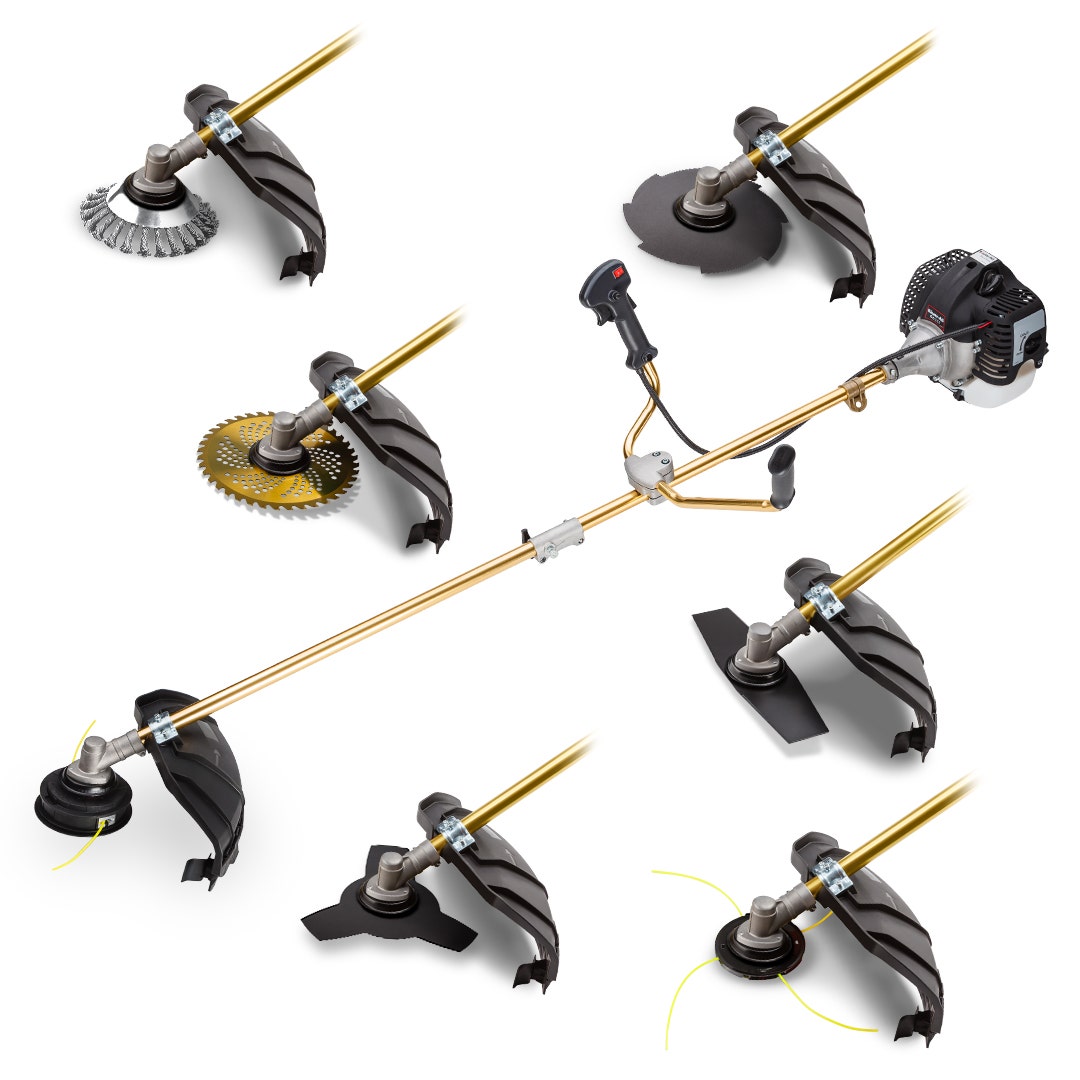 Image of BAUMR-AG 65CC Brushcutter Whipper Snipper Trimmer Brush Cutter Multi Pole Tool