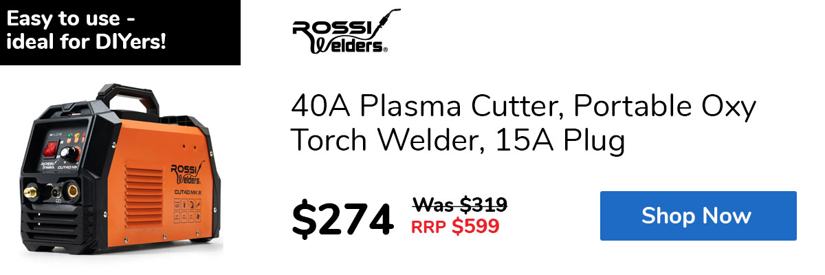 40A Plasma Cutter, Portable Oxy Torch Welder, 15A Plug