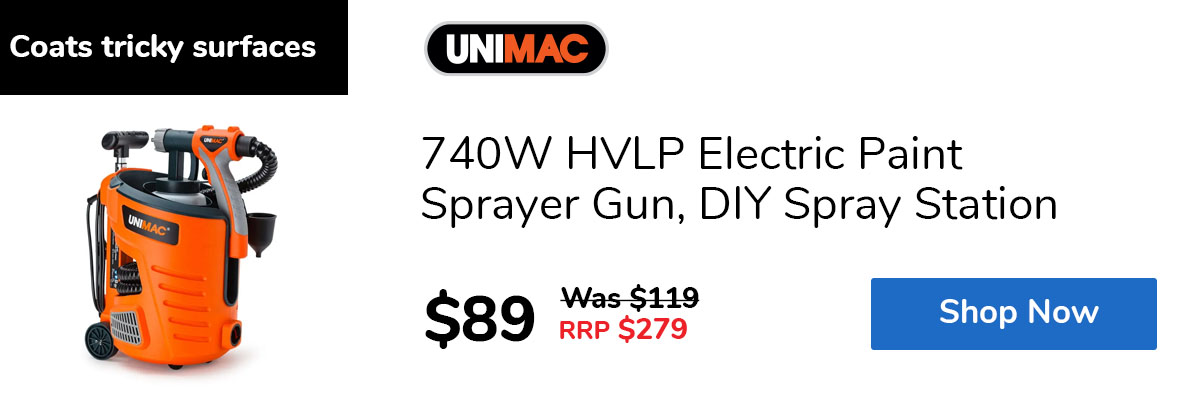 740W HVLP Electric Paint Sprayer Gun, DIY Spray Station