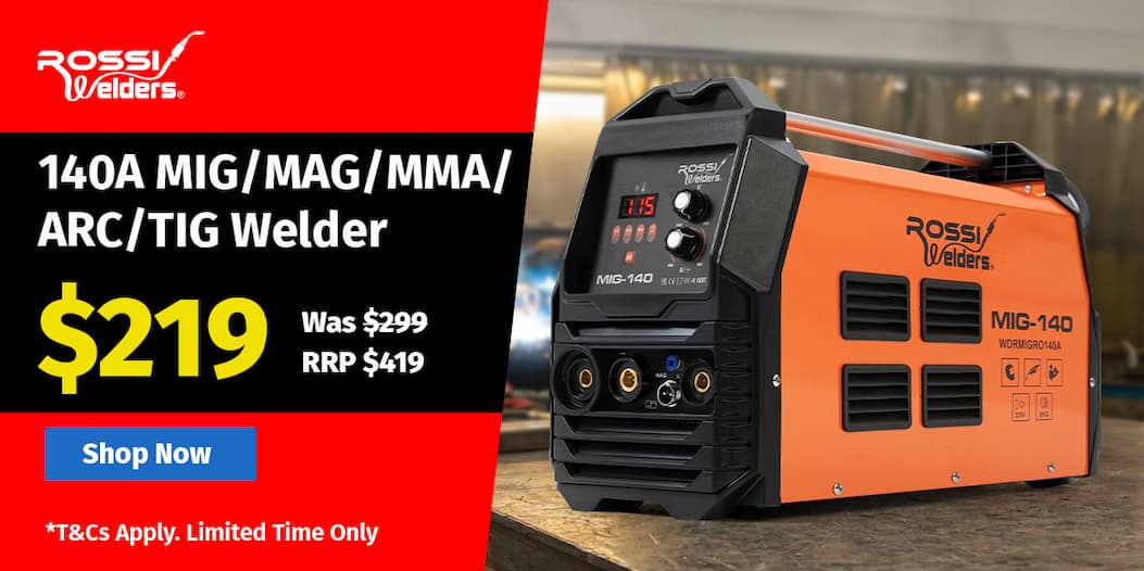 140A MIG/MAG/MMA/ARC/TIG Welder
