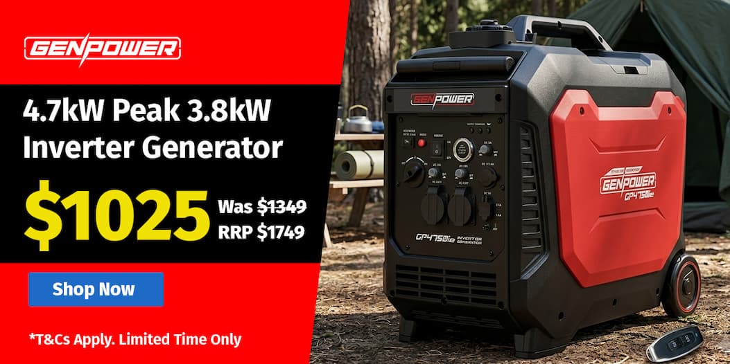 4.7kW Peak 3.8kW Inverter Generator