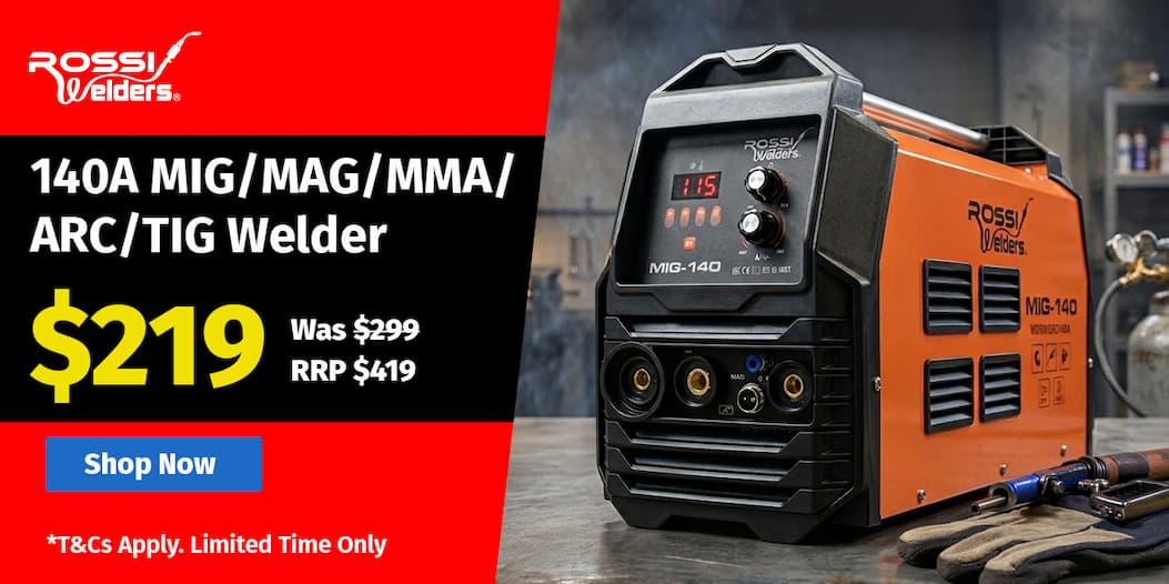 140A MIG/MAG/MMA/ARC/TIG Welder