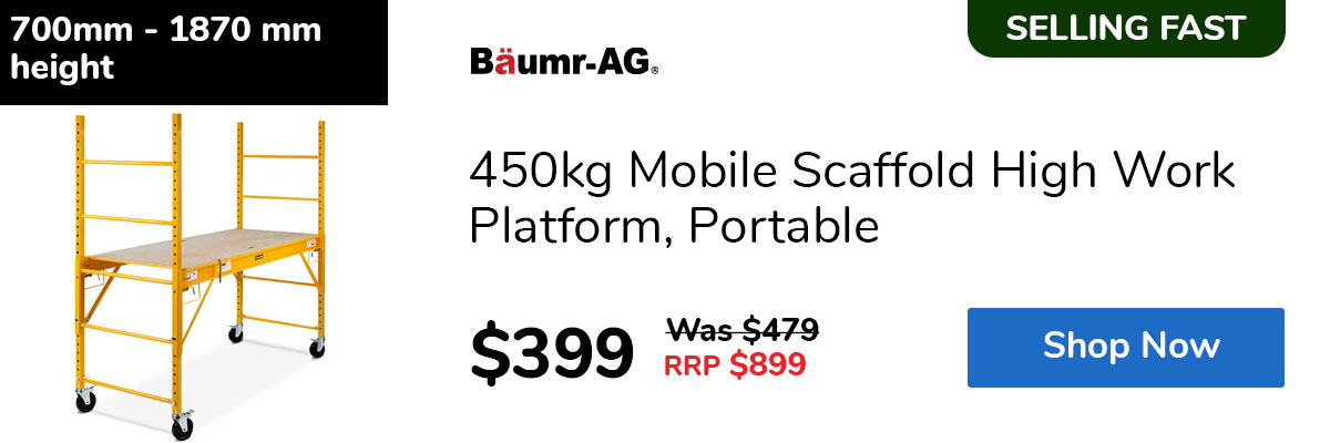 450kg Mobile Scaffold High Work Platform, Portable