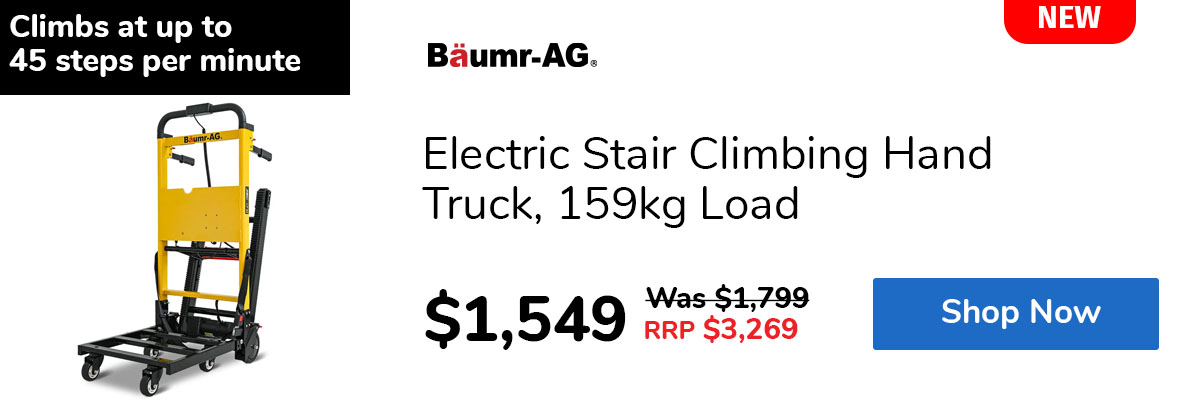 Electric Stair Climbing Hand Truck, 159kg Load