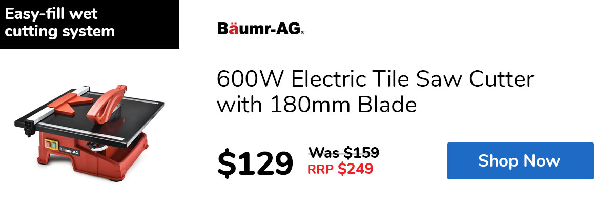 600W Electric Tile Saw Cutter with 180mm Blade