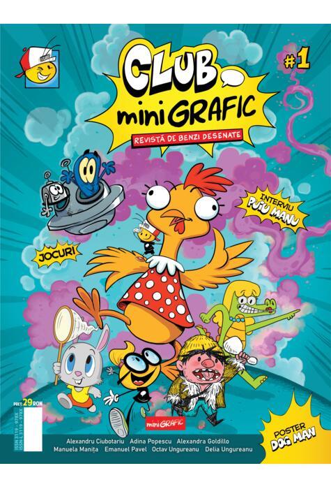 Revista de benzi desenate Club miniGrafic nr.1
