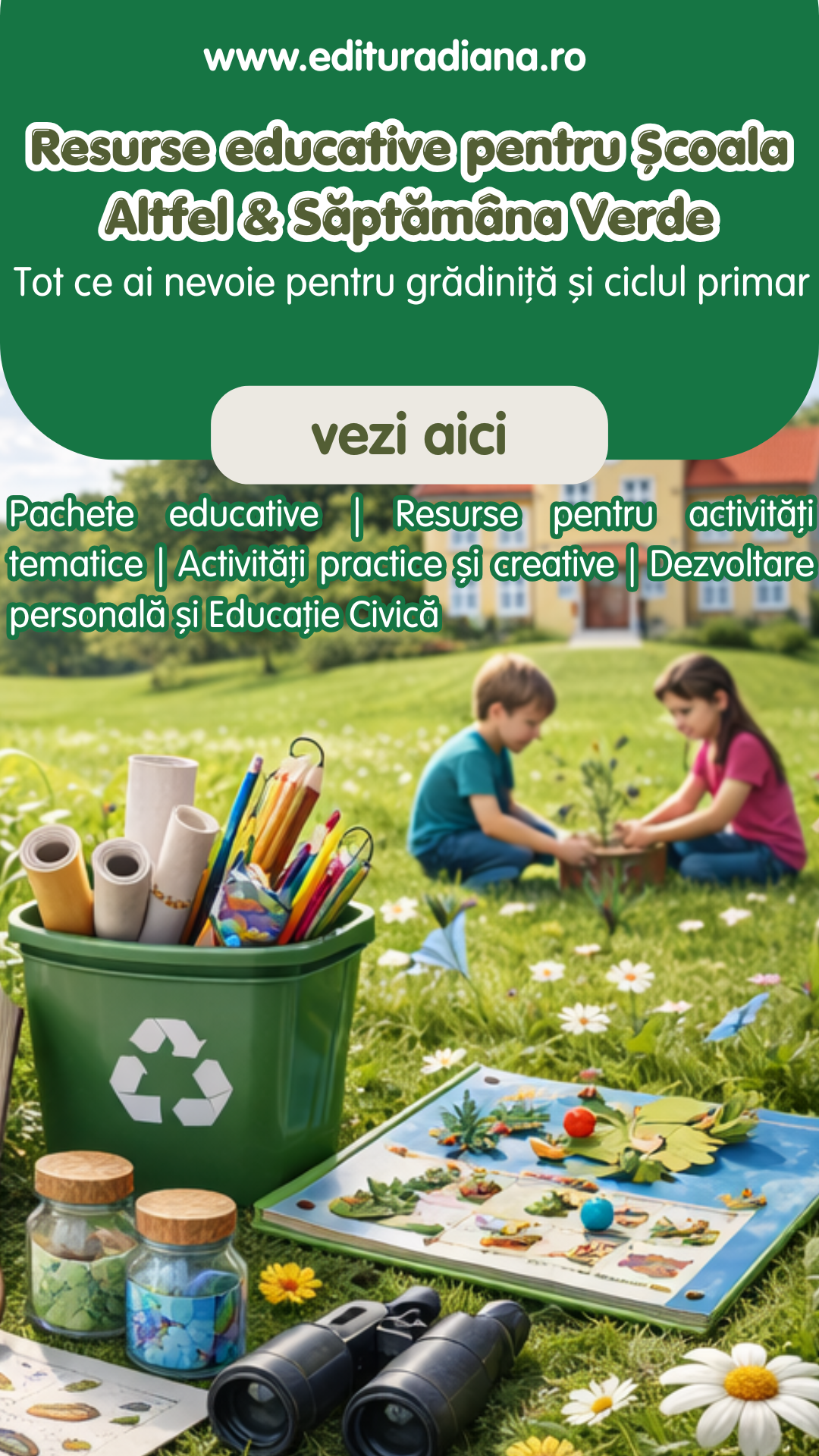Resurse educaționale pentru Săptămâna Verde