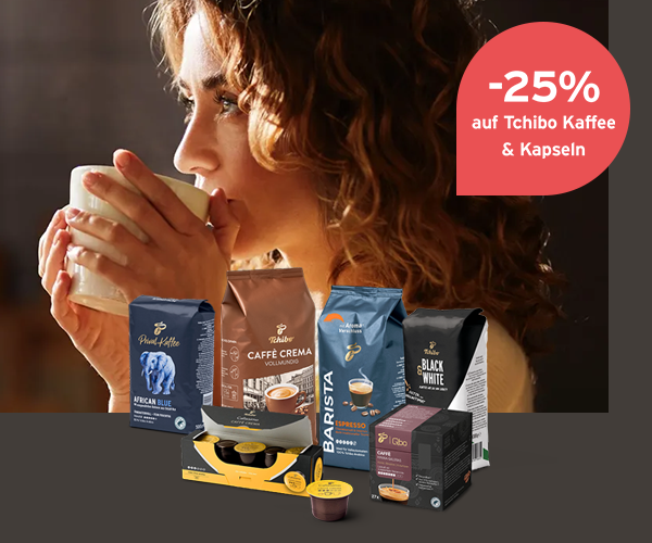 -25% auf Tchibo Kaffee