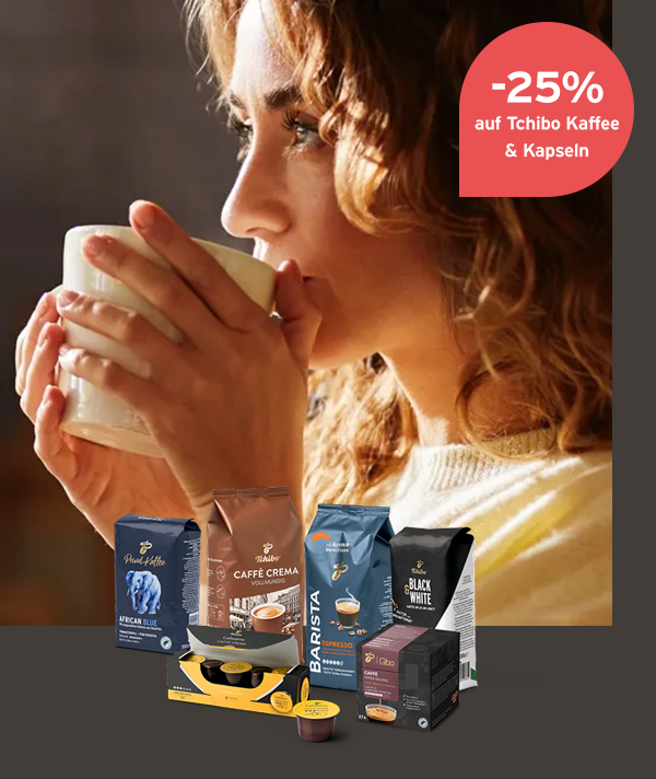 -25% auf alle Tchibo Kaffees