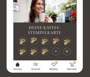 Kaffee-Stempelkarte