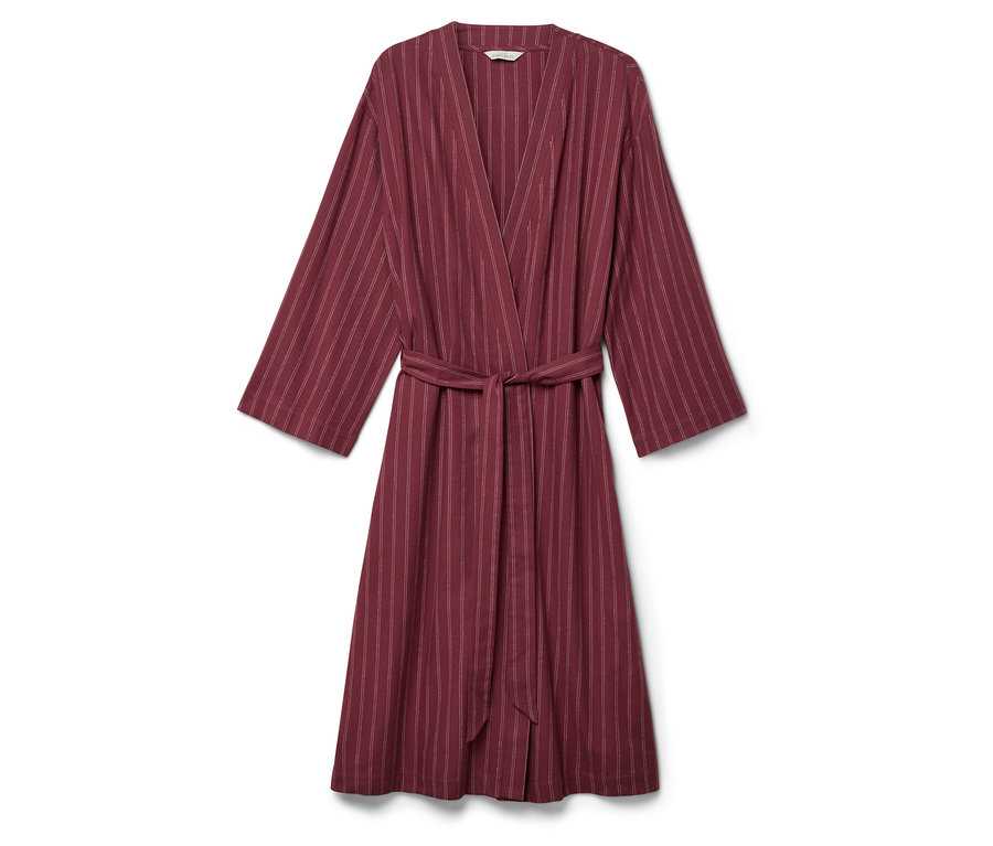 Flanell-Morgenmantel