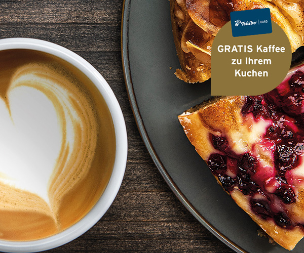 Gratis Kaffee zum Kuchen