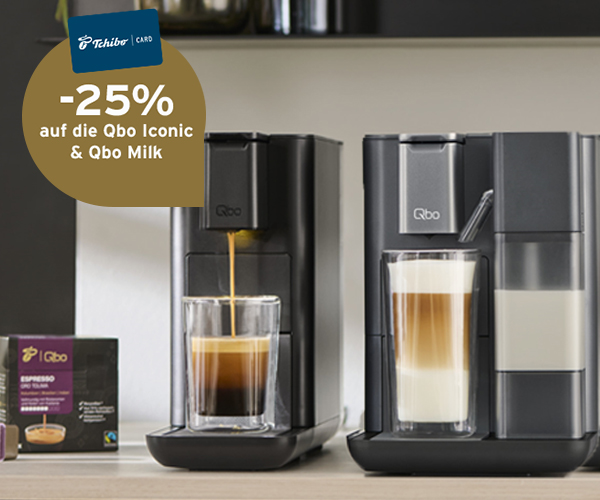 -25% Qbo Iconic + Qbo Milk inkl. Probierset