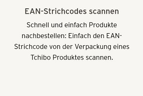 EAN Strichcode scannen
