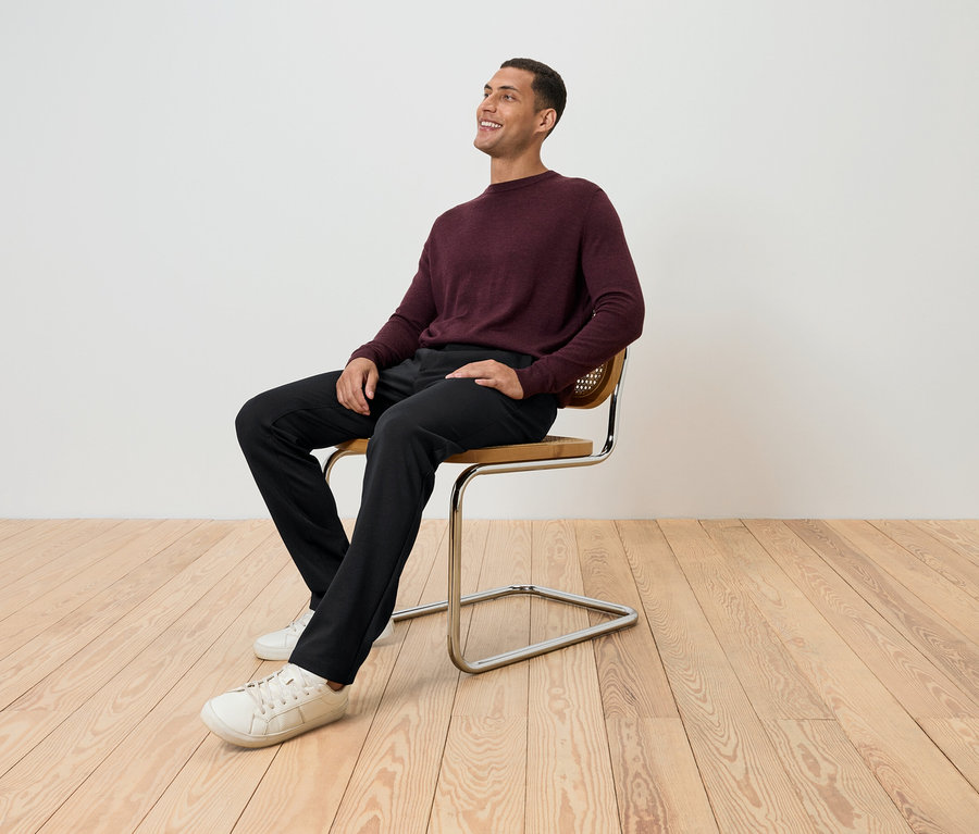 Comfort-Stretch-Hose, schwarz