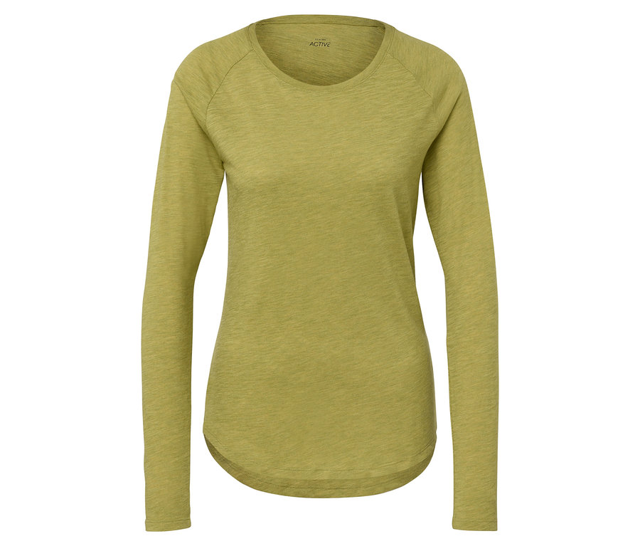 Outdoor-Funktionsshirt, gelb