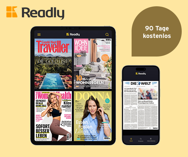 Readly - Entdecken Sie grenzenloses Lesen